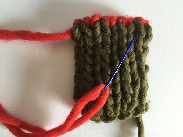 Italian bind off